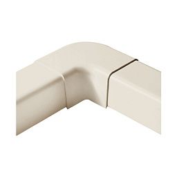 Угол пластиковый плоский 90° ARTIPLASTIC (110х75мм; белый); 1207CP-W