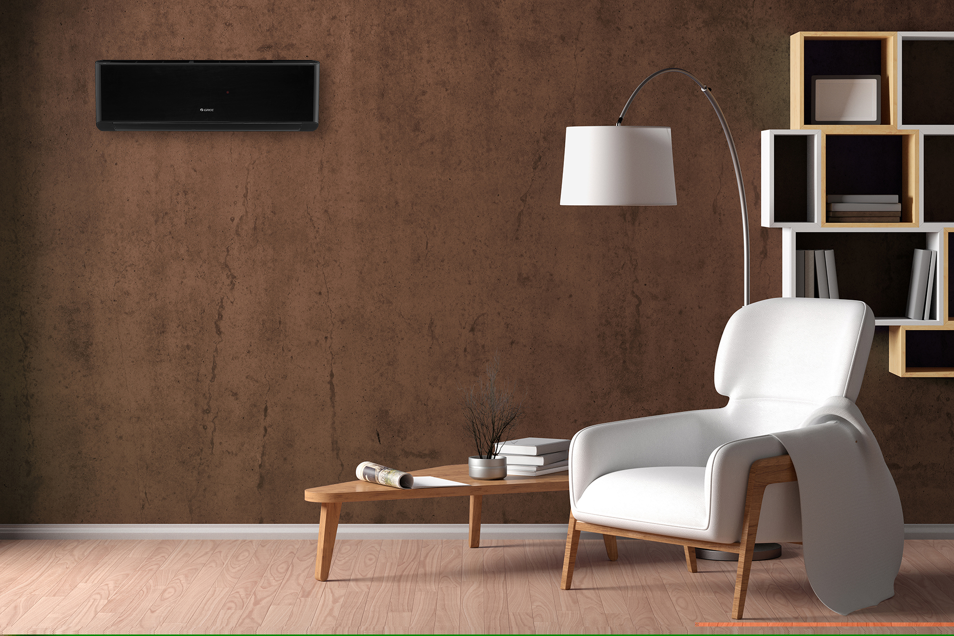 Amber Standart BLACK Inverter GWH12YC-K6DNA1A