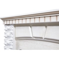 Firelight Porto Classic (камень белый/шпон беленый дуб)