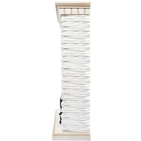 Firelight Porto Classic (камень белый/шпон беленый дуб)