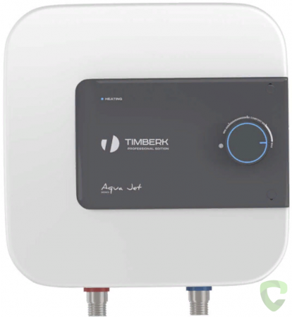 Накопительный электрический водонагреватель над мойкой Timberk Aqua Jet SWH SE1 10 VO