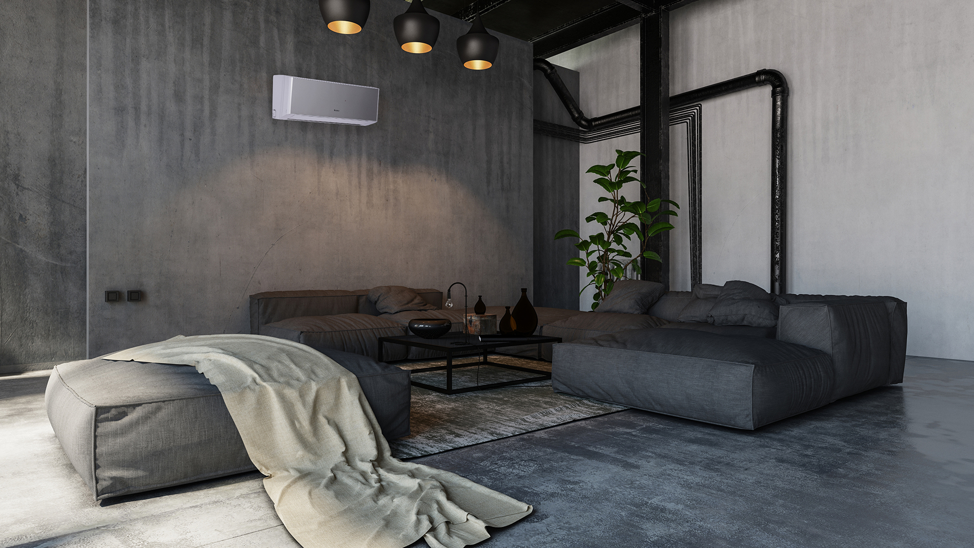 Amber Standart SILVER Inverter GWH09YC-K6DNA1A