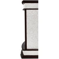 Firelight Scala 25 (камень сланец скалистый белый/шпон тёмный дуб)