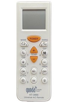 Купить Пульт для кондиционера универсальный; KT-3999 в Интернет-магазине Сlimate-shop.by. Доставка по Минску и Беларуси ☎ +375 44 5443311