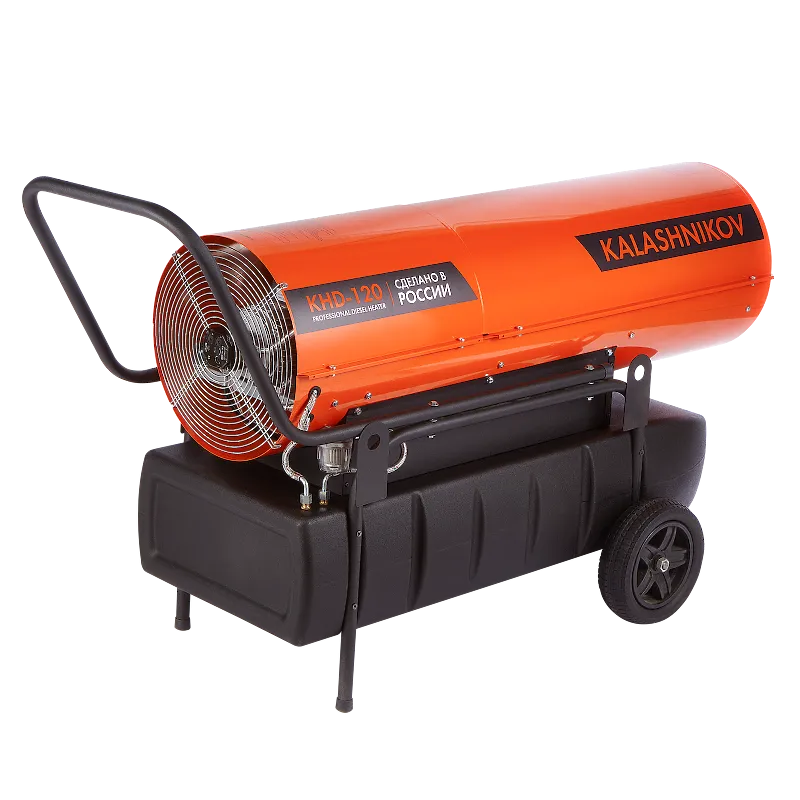 Тепловая пушка дизельная KALASHNIKOV KHD-120 (прямой нагрев)