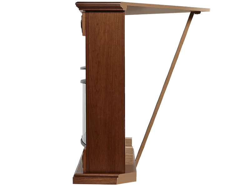 Портал Firelight Frame 25U (угловой) шпон дуб