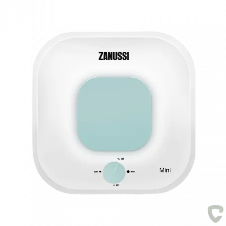 Накопительный электрический водонагреватель над мойкой Zanussi ZWH/S 10 Mini O (зеленый)