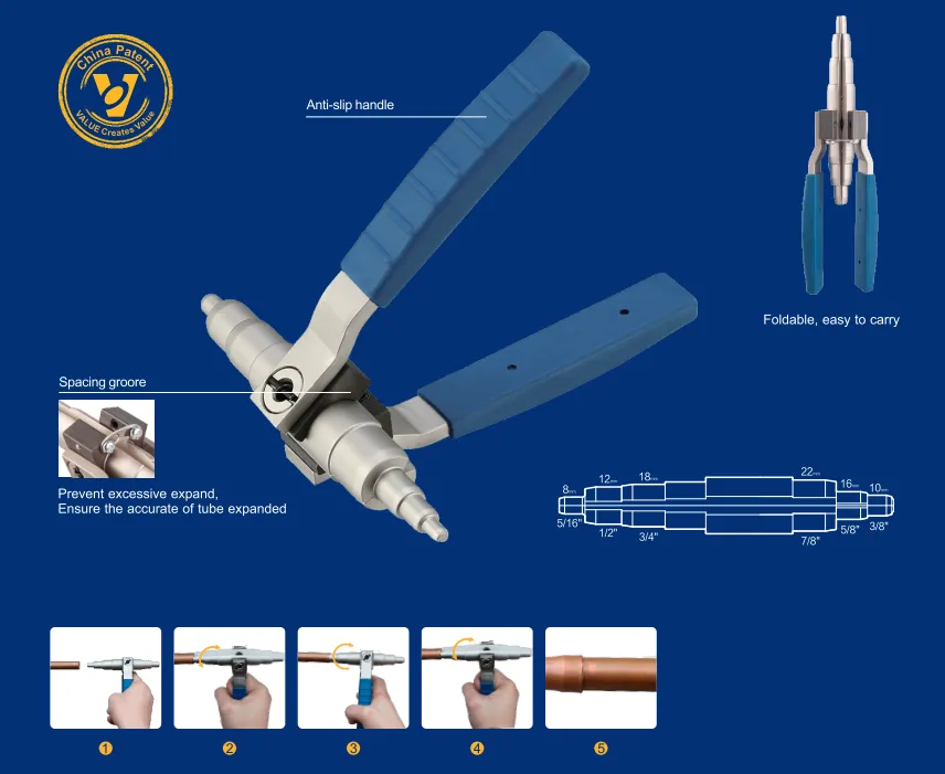 Купить Ручной расширитель труб Value VST-22 в Интернет-магазине Сlimate-shop.by. Доставка по Минску и Беларуси  *375-29 330-39-95