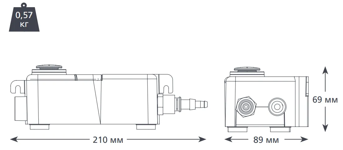 Дренажный насос Aspen Pumps Mini Tank