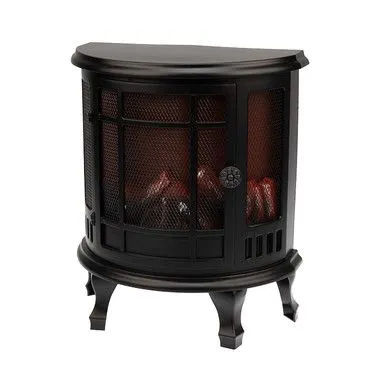 Светодиодный камин «Винтаж» с эффектом горящих дров и живого огня