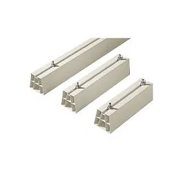 Опора кондиционерная ПВХ ARTIPLASTIC (450х80мм, белая RAL9001)