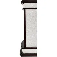 Firelight Scala 25 (камень сланец скалистый белый/шпон тёмный дуб)