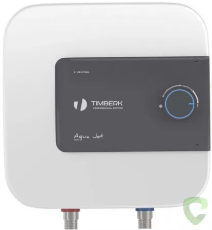 Накопительный электрический водонагреватель над мойкой Timberk Aqua Jet SWH SE1 15 VO