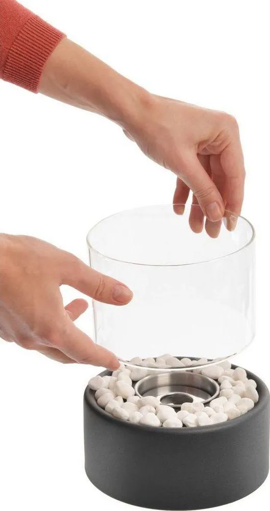 Настольный биокамин Round