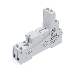 Цоколь RELPOL GZM80 к реле RМ84, RМ85 на рейку DIN35