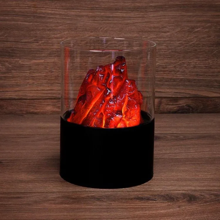 Декоративный светильник «Лава» Ø 7,5 см х 11 см