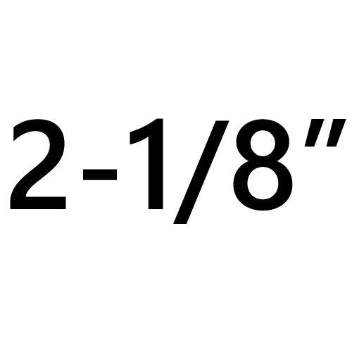 2-1/8 "