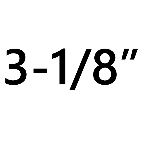 3-1/8 "